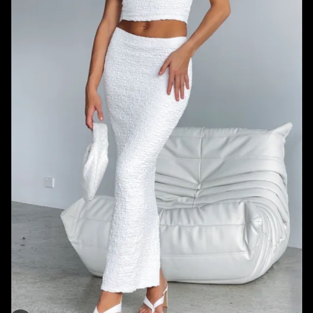 White Fox Boutique White Pencil Skirt
